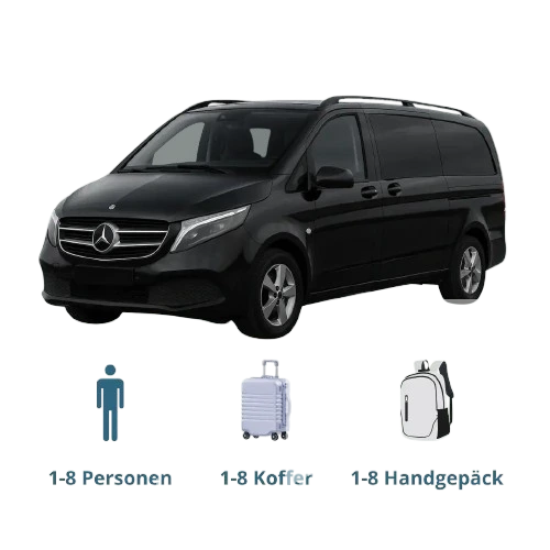 Eco flughafentaxi van